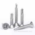 410 Kaunter Kaunter Stainless Head Skru Pengendalian Sendiri